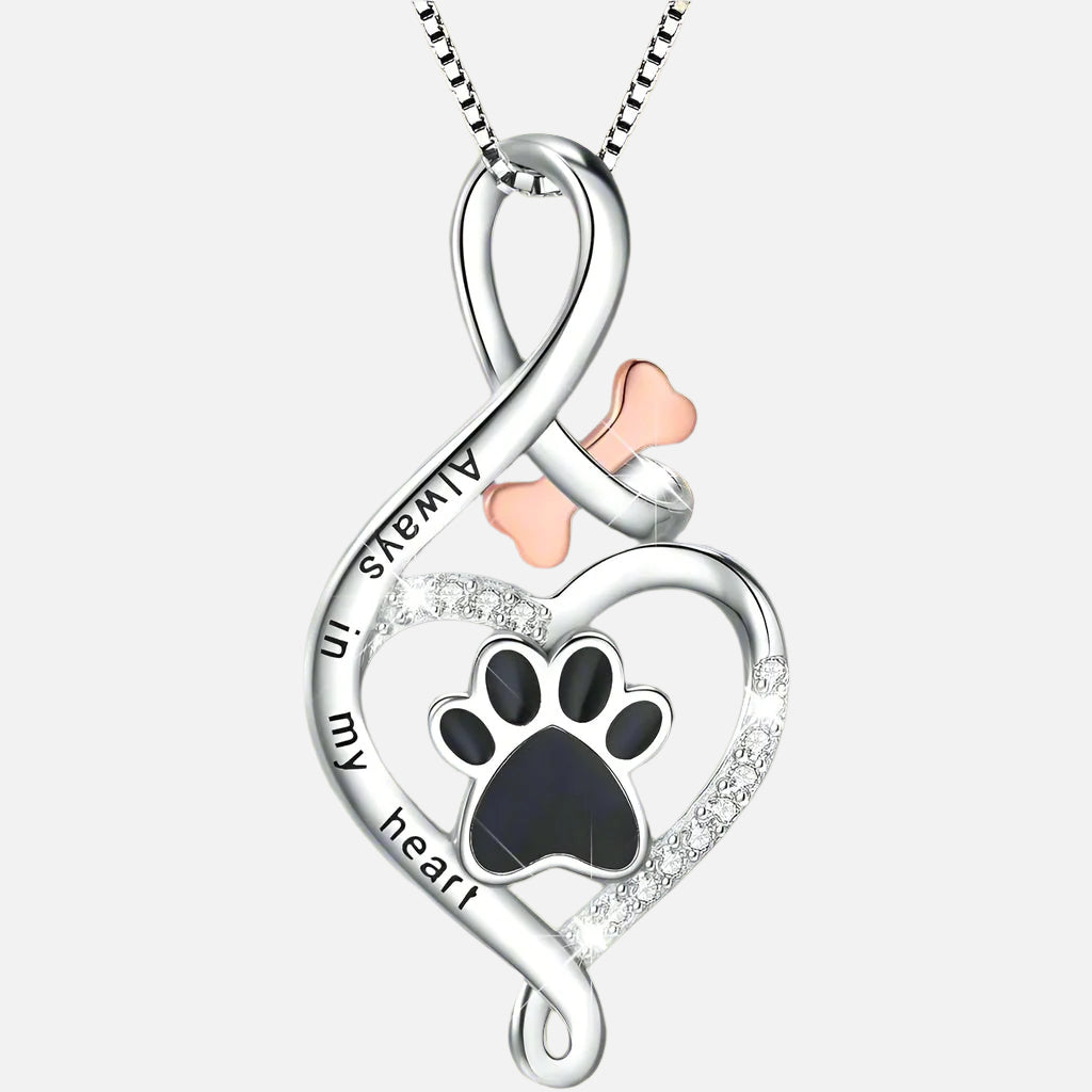 Lucky Paw Necklace | Sterling Silver 1