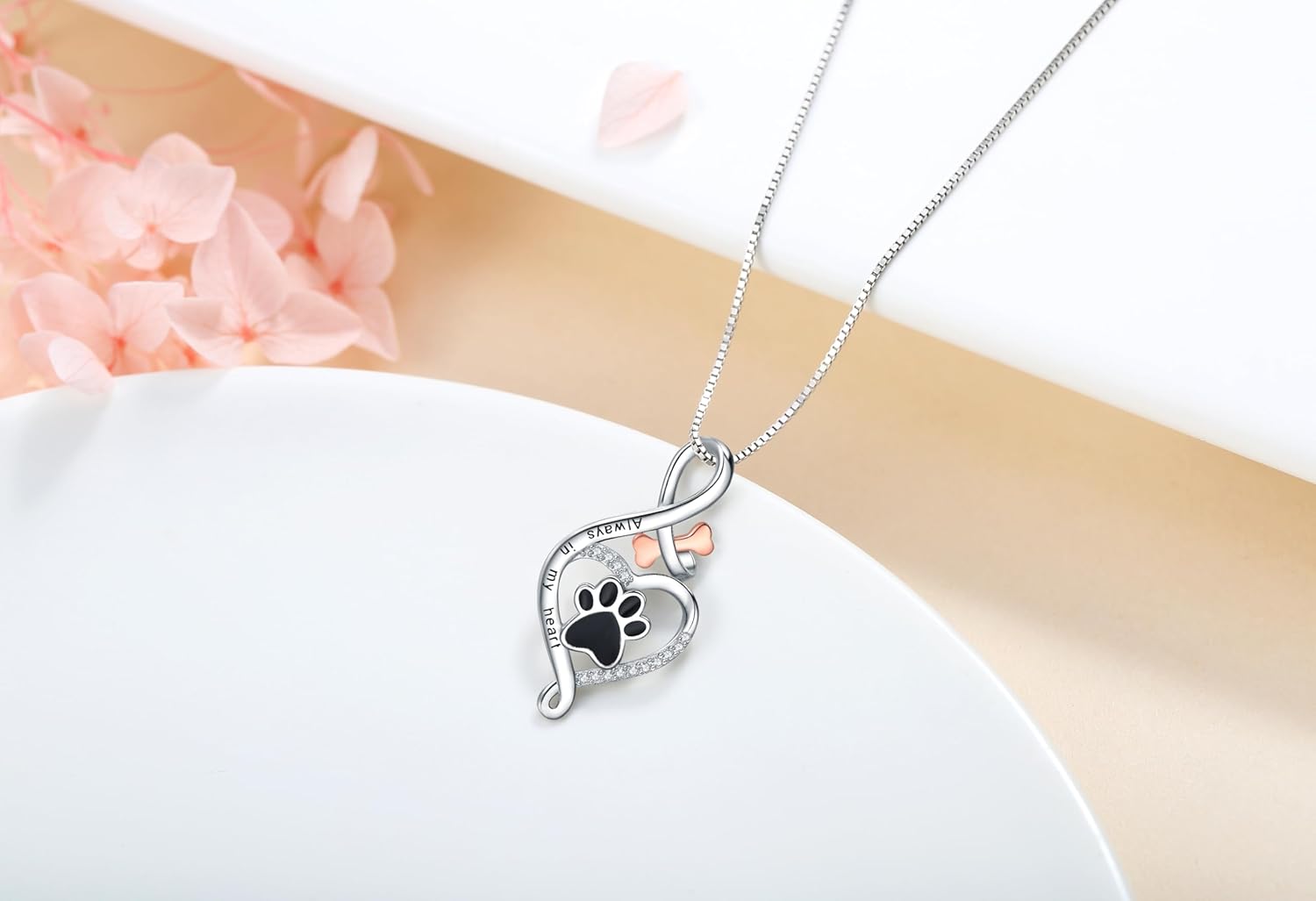 Lucky Paw Necklace | Sterling Silver 2