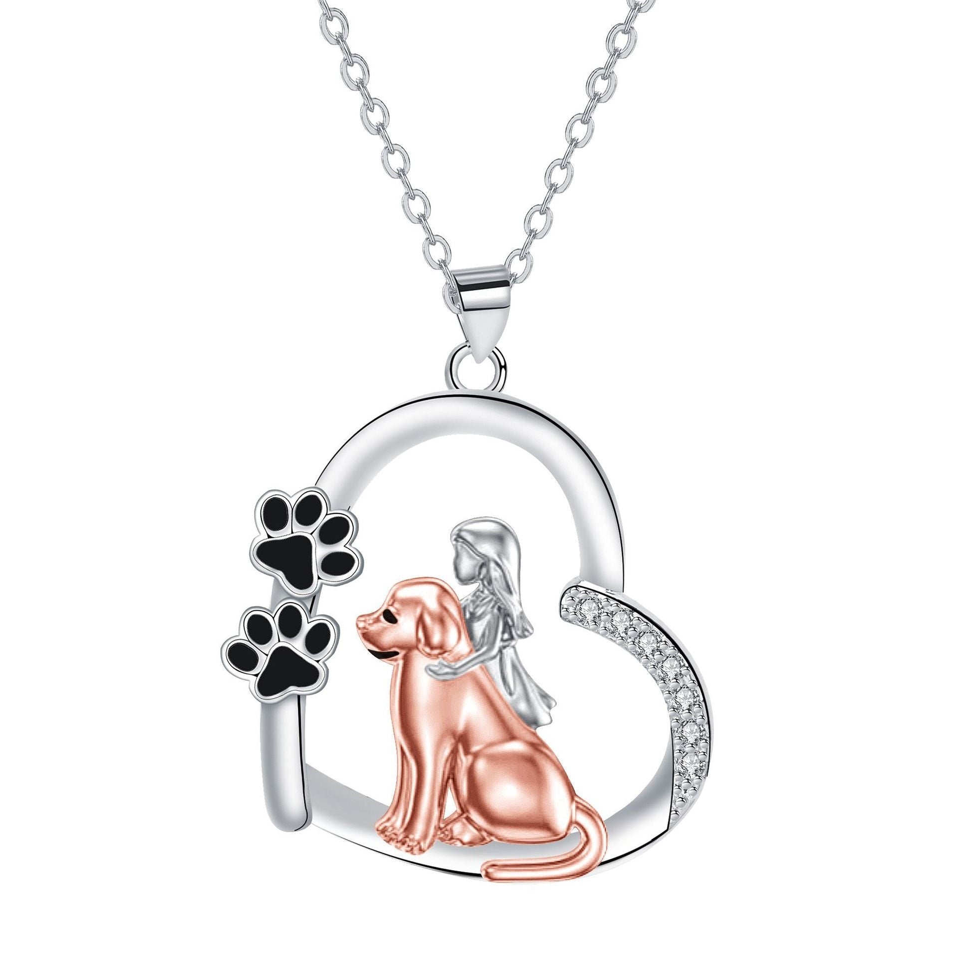 Luna's Heart | Dog Jewelry | Pet Accessories | Girl's Necklace 0