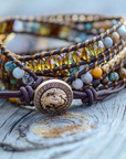 Moonlight Goddess Agate Bracelet | Natural Stone 4
