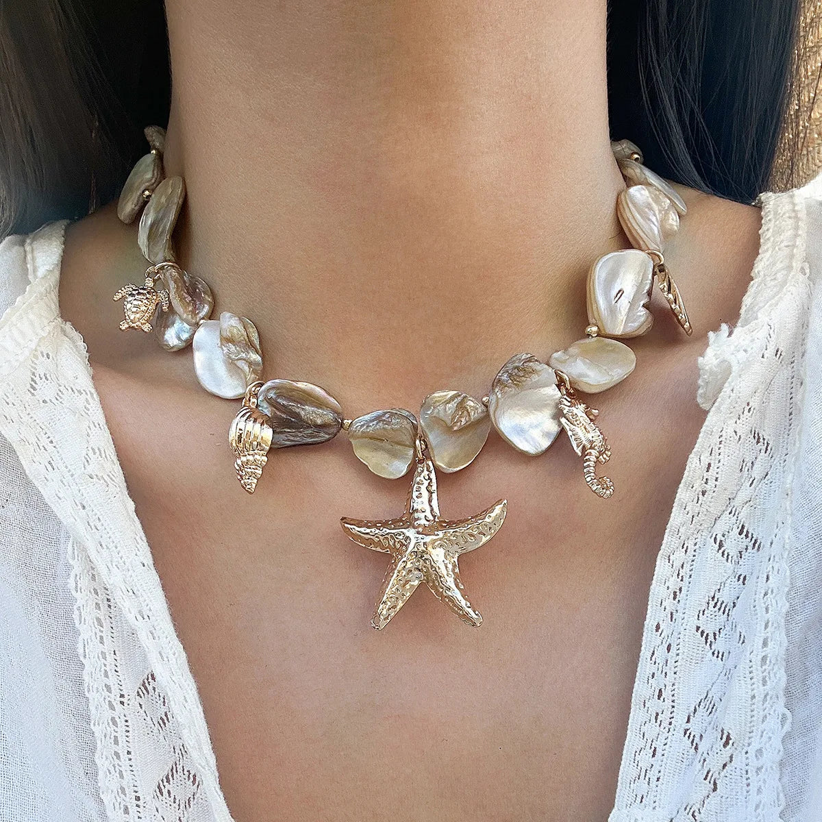 Ocean Dreams Necklace | Premium Metal 5