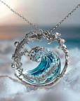 Ocean's Elegance Necklace | Handcrafted Jewelry | Unique Design | Timeless Style 1