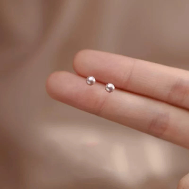 Olivia Sophia Pearl Stud Earrings | 14K Gold 0