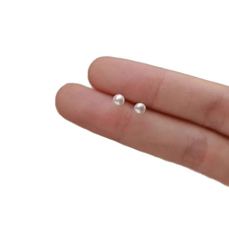 Olivia Sophia Pearl Stud Earrings | 14K Gold 2