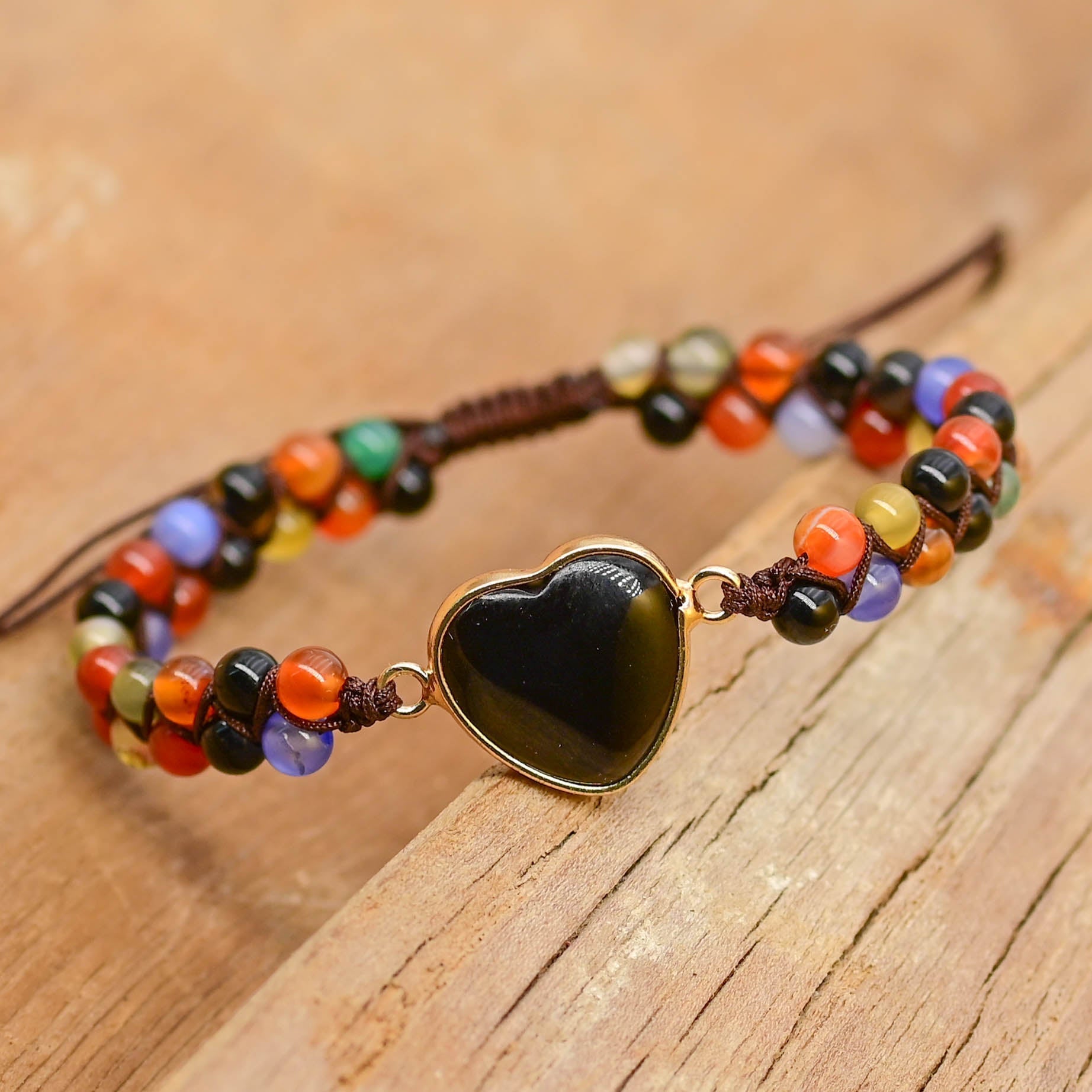 Onyx Love Bracelet | Natural Stone 0
