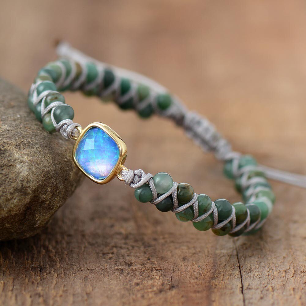 Opal Jade Bracelet | Gemstone 0