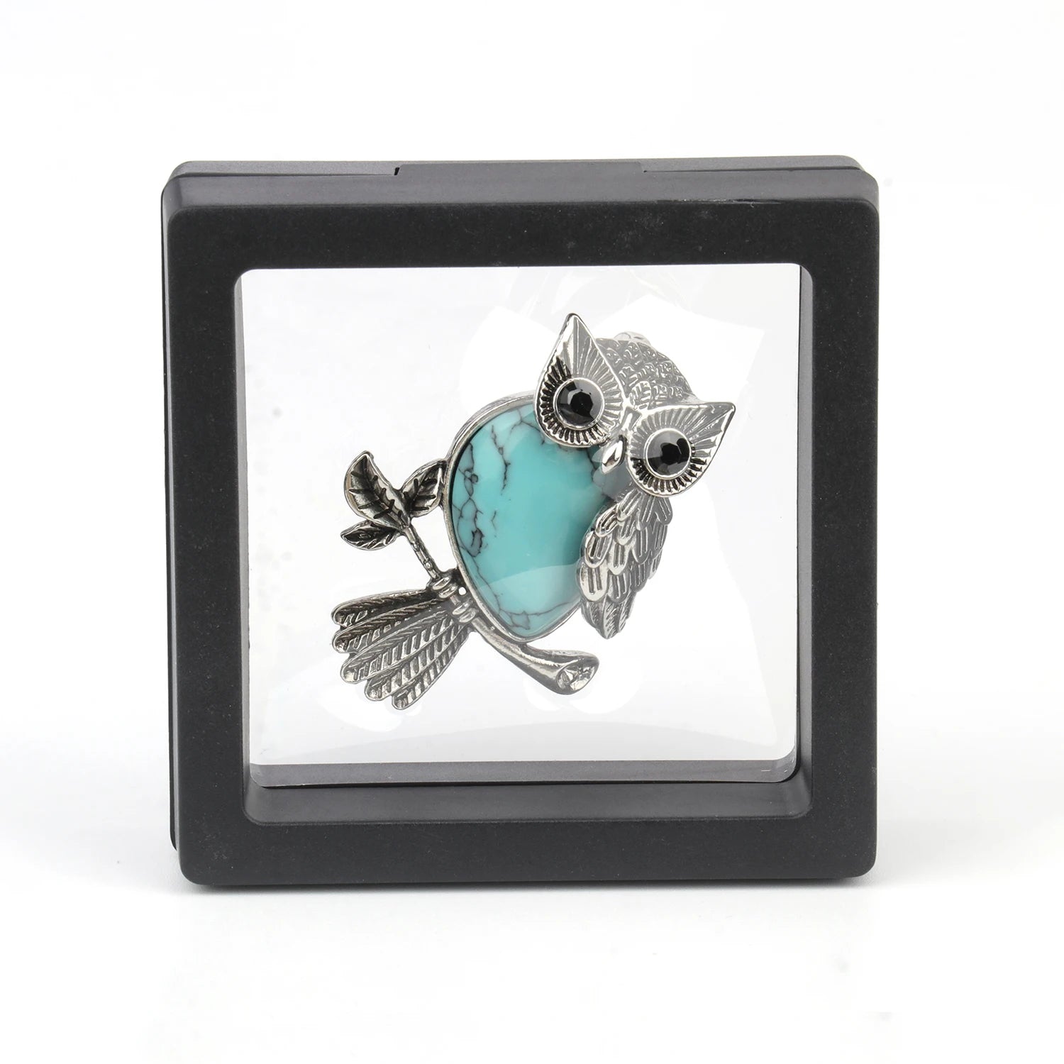 Owl Wisdom Pendant Necklace | Natural Crystal 2