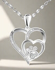 Paw Heart Necklace | Sterling Silver 0