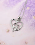 Paw Heart Necklace | Sterling Silver 1