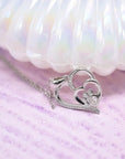 Paw Heart Necklace | Sterling Silver 4