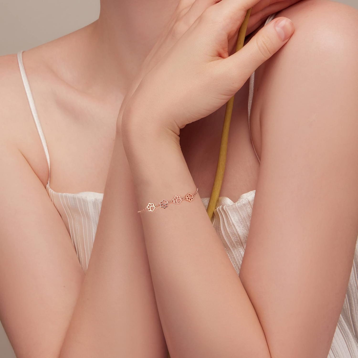 Paw Print Bracelet | Sterling Silver 5