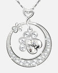 Paw Print Necklace | 925 Sterling Silver 4