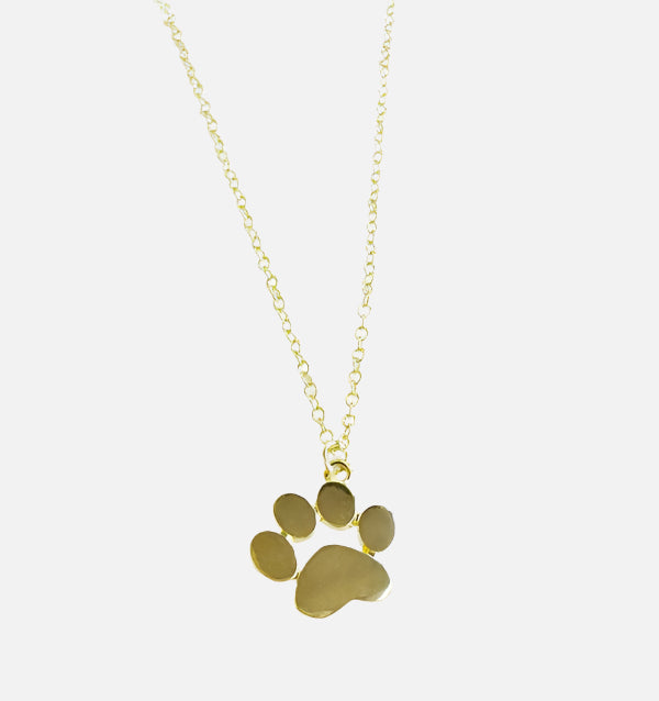 Paw Print Necklace | Stainless Steel 1