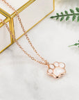Paw Print Pendant Necklace | Sterling Silver 0