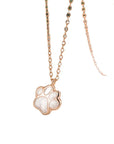 Paw Print Pendant Necklace | Sterling Silver 3