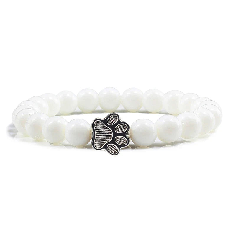 Pawprint Memory Bracelet | Natural Stone Jewelry | Healing Crystal Accessory 5