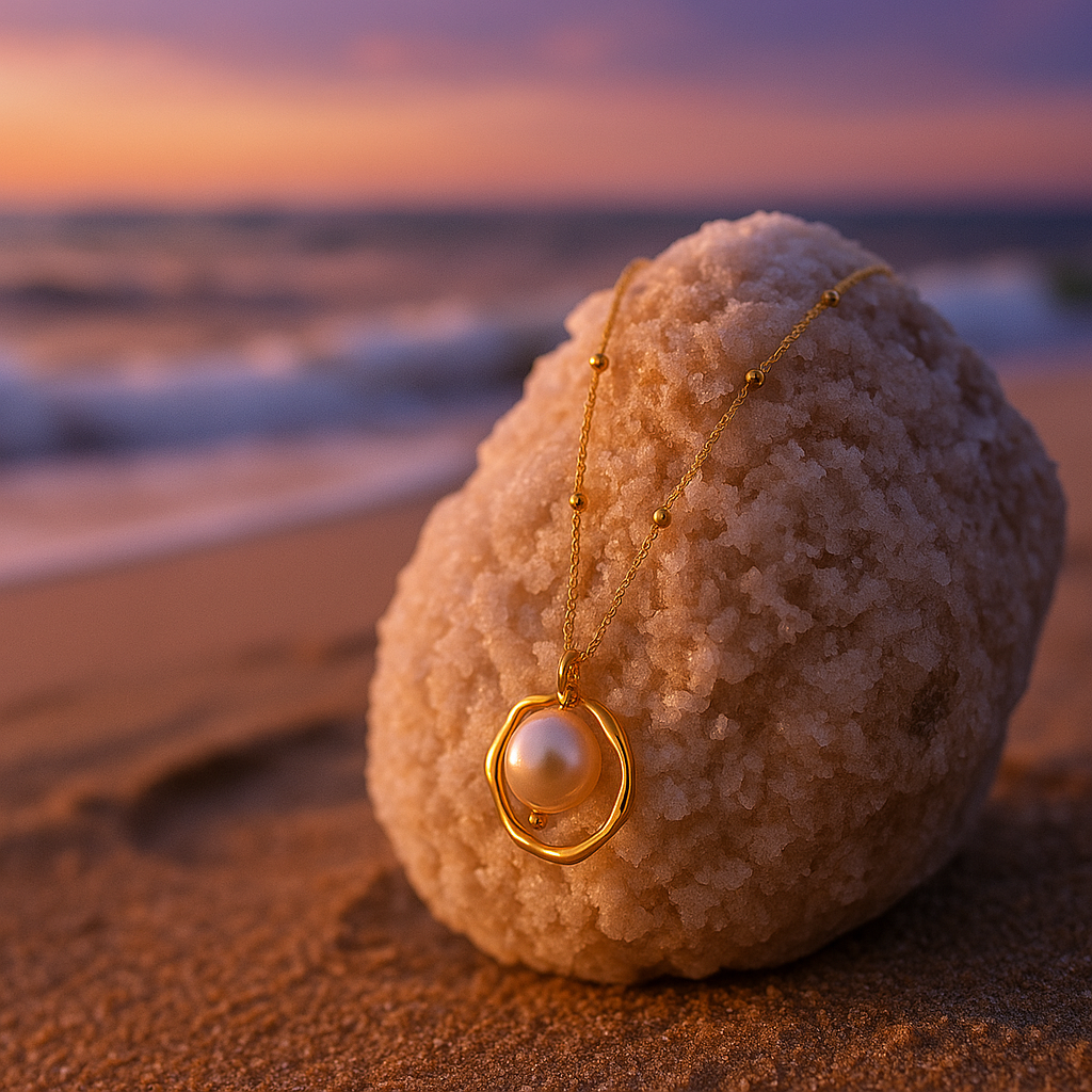 Pearl of the Sea Necklace | Handmade Jewelry 1