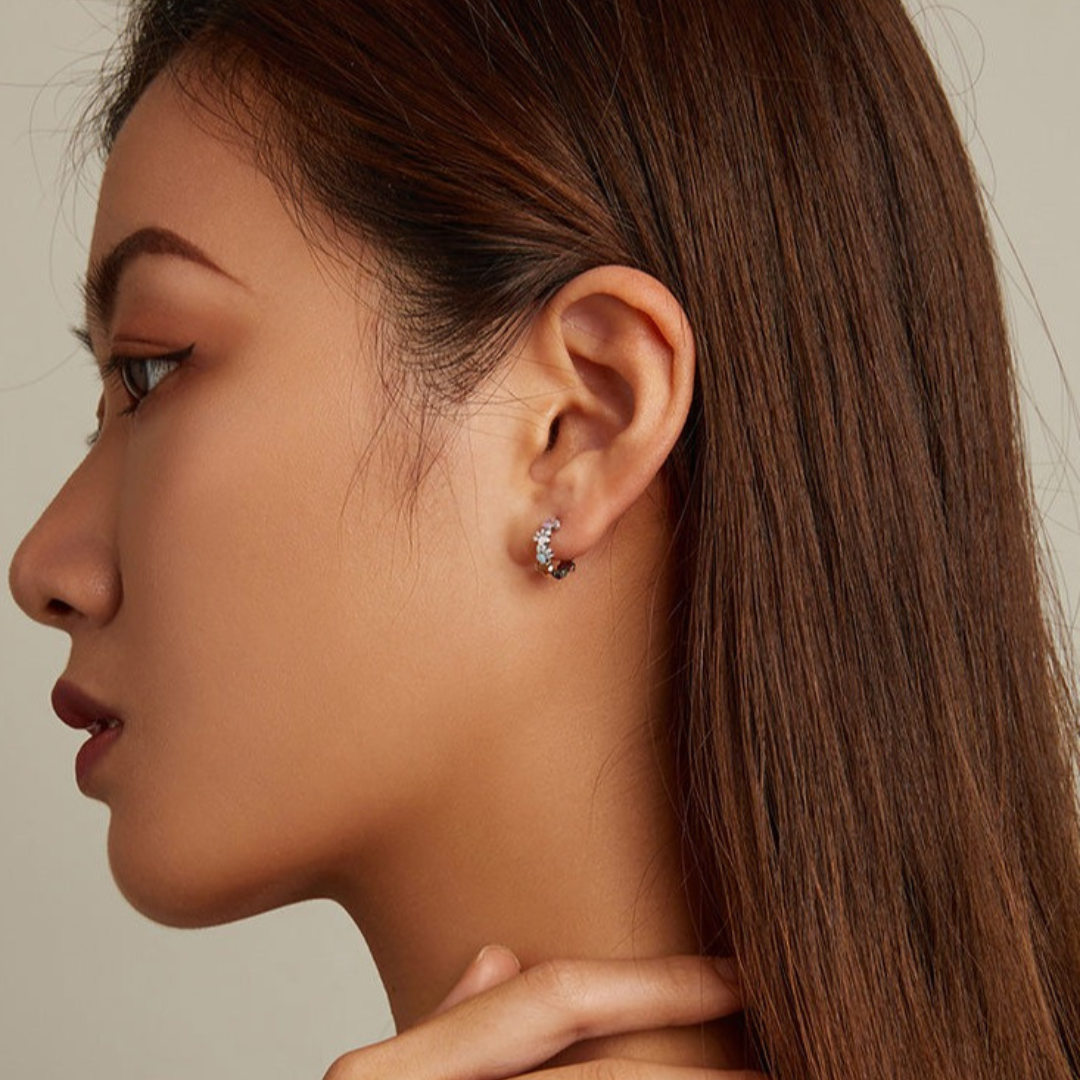 Pet Lovers&#39; Delight | Colorful Paws Hoops | Sterling Silver Earrings | Adorable Animal Jewelry 7