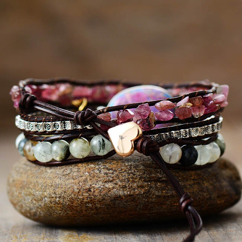 Purple Jasper Wrap Bracelet | Jasper 3