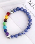 Rainbow Bridge Memorial Bracelet | Natural Stone 0