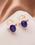 Reindeer Joy | Earrings | Crystal Studs | Holiday Accessories 10