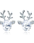Reindeer Joy | Earrings | Crystal Studs | Holiday Accessories 11