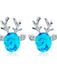 Reindeer Joy | Earrings | Crystal Studs | Holiday Accessories 4