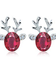 Reindeer Joy | Earrings | Crystal Studs | Holiday Accessories 7
