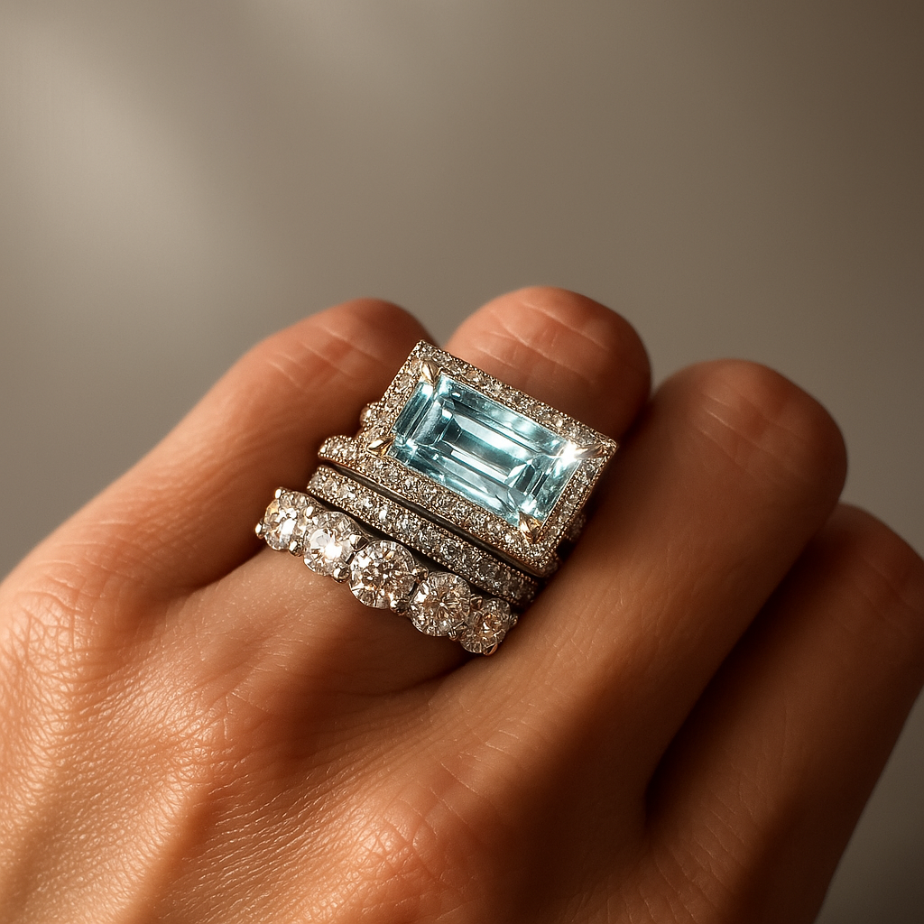 Retro Glow Ring Set | High-Quality Metal 0