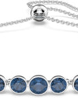 Sapphire Tennis Bracelet | White Gold 0
