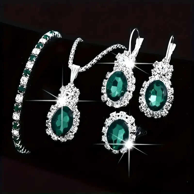 Seloria Grevalyn Jewelry Set | White Gold 0