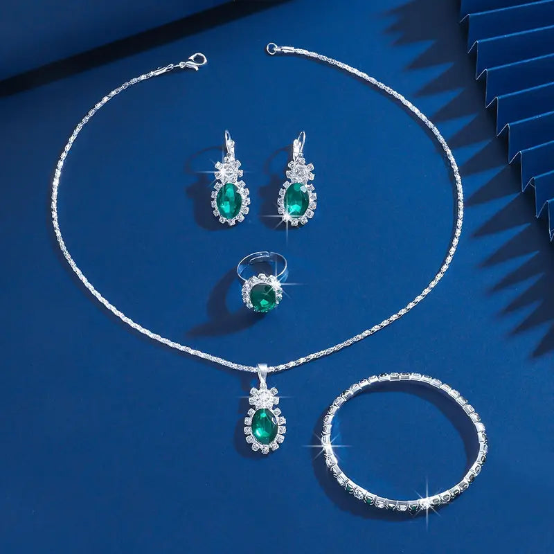 Seloria Grevalyn Jewelry Set | White Gold 2