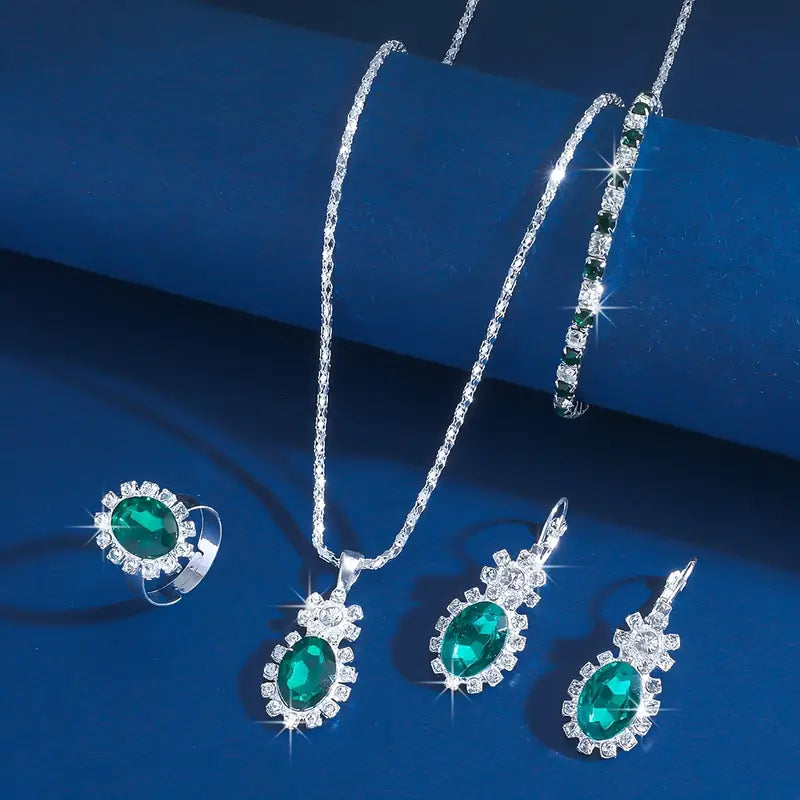 Seloria Grevalyn Jewelry Set | White Gold 3