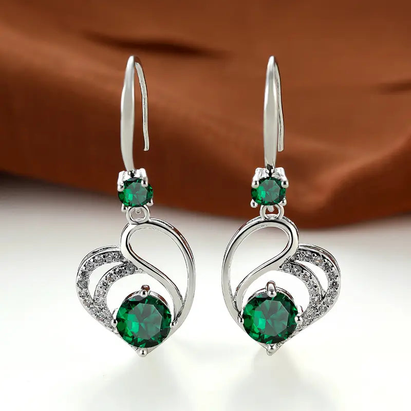 Seraphina Duval Earrings | White Gold 0