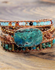 Serenity Wrap Bracelet | Natural Stone 0