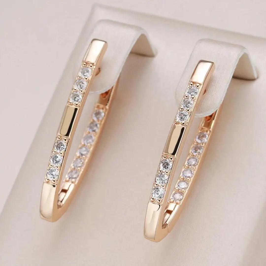 Sophisticated Earrings | Zirconia Stones 1
