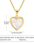 Sophisticated Heart Photo Locket Necklace | Stainless Steel 5