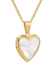 Sophisticated Heart Photo Locket Necklace | Stainless Steel 6