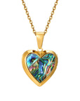 Sophisticated Heart Photo Locket Necklace | Stainless Steel 8