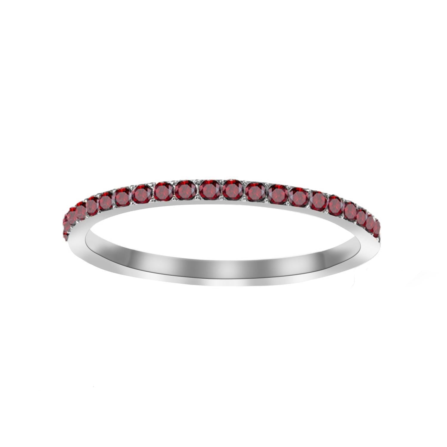 Soraya Rubelis Ring | White Gold 1