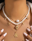 Starfish Dreams Pearl Choker Necklace | Imitation Pearl 1