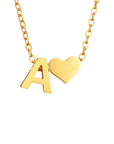 Timeless Initial Necklace | Gold 0