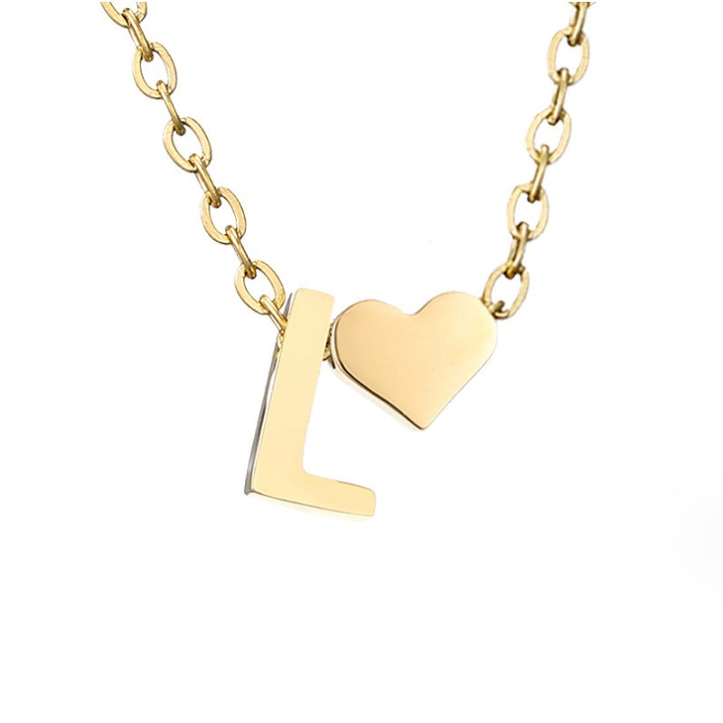 Timeless Initial Necklace | Gold 16