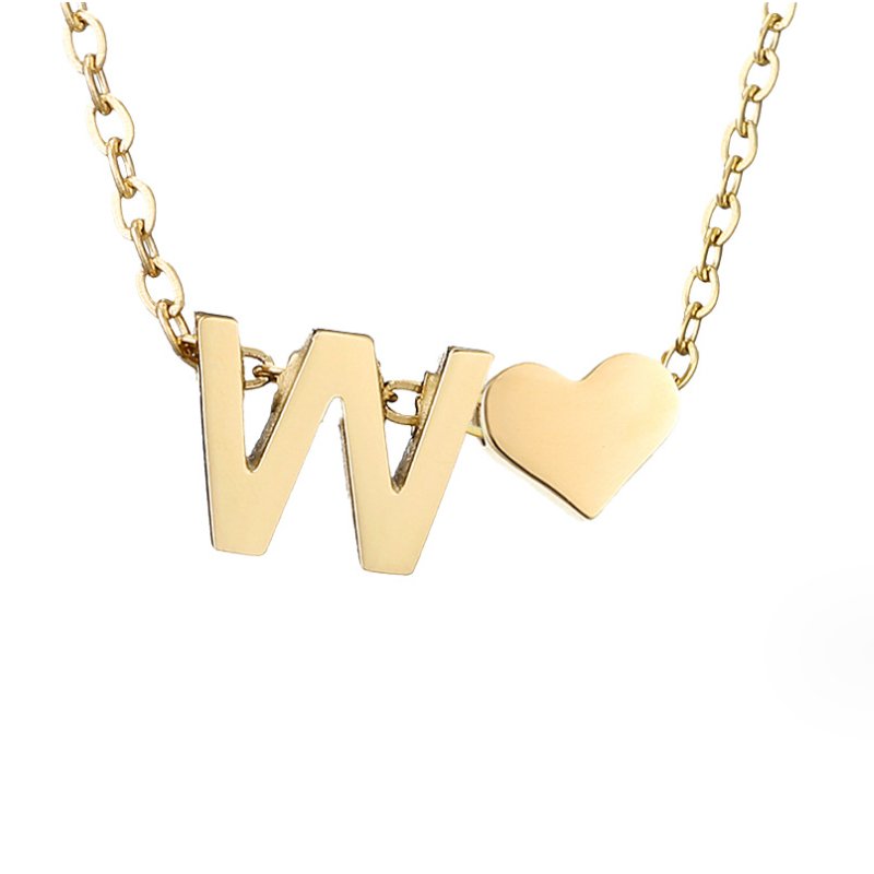 Timeless Initial Necklace | Gold 17