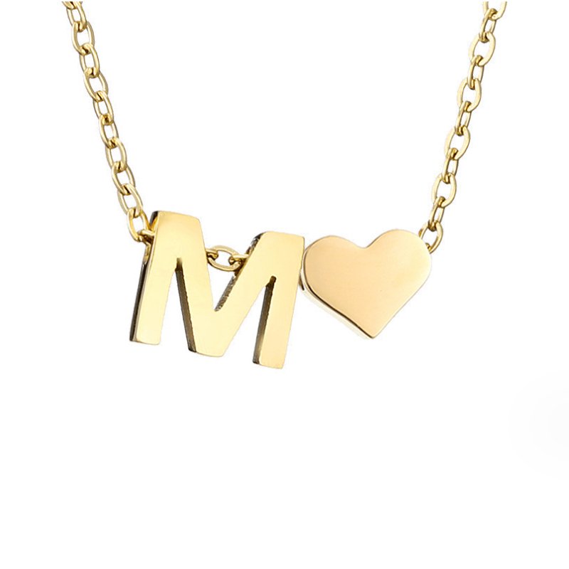 Timeless Initial Necklace | Gold 30