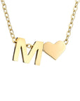 Timeless Initial Necklace | Gold 30