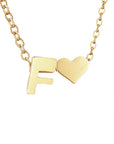 Timeless Initial Necklace | Gold 32