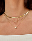 Timeless Initial Necklace | Gold 3