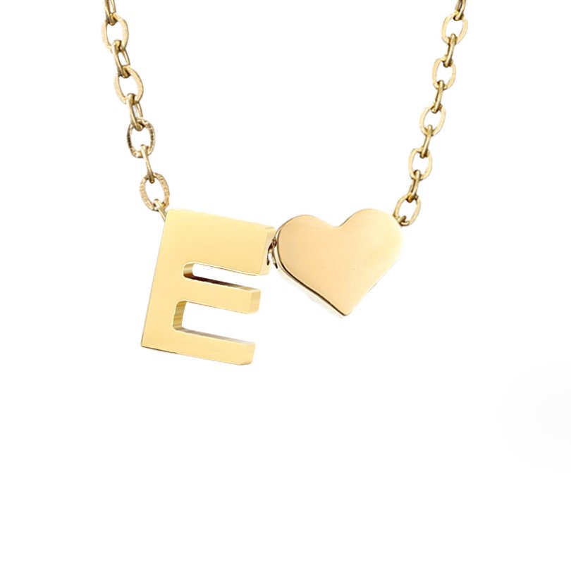 Timeless Initial Necklace | Gold 9