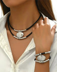 Timeless Layered Necklace & Bracelet Set | Premium Metal Alloy 0